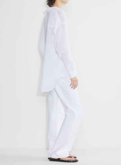 All-Day White Linen Coordset