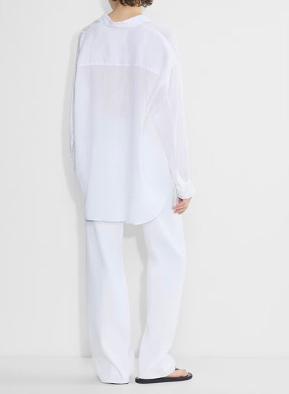 All-Day White Linen Coordset