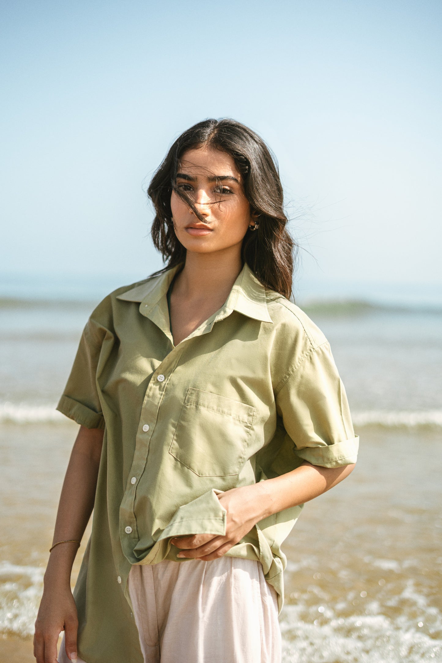 Sea Sage Button Down Relaxed Fit 