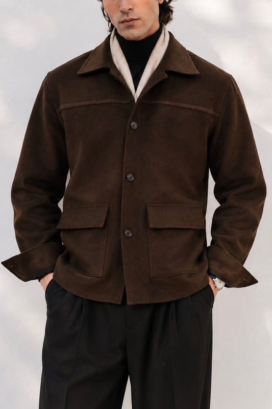 Brown Wool Jacket